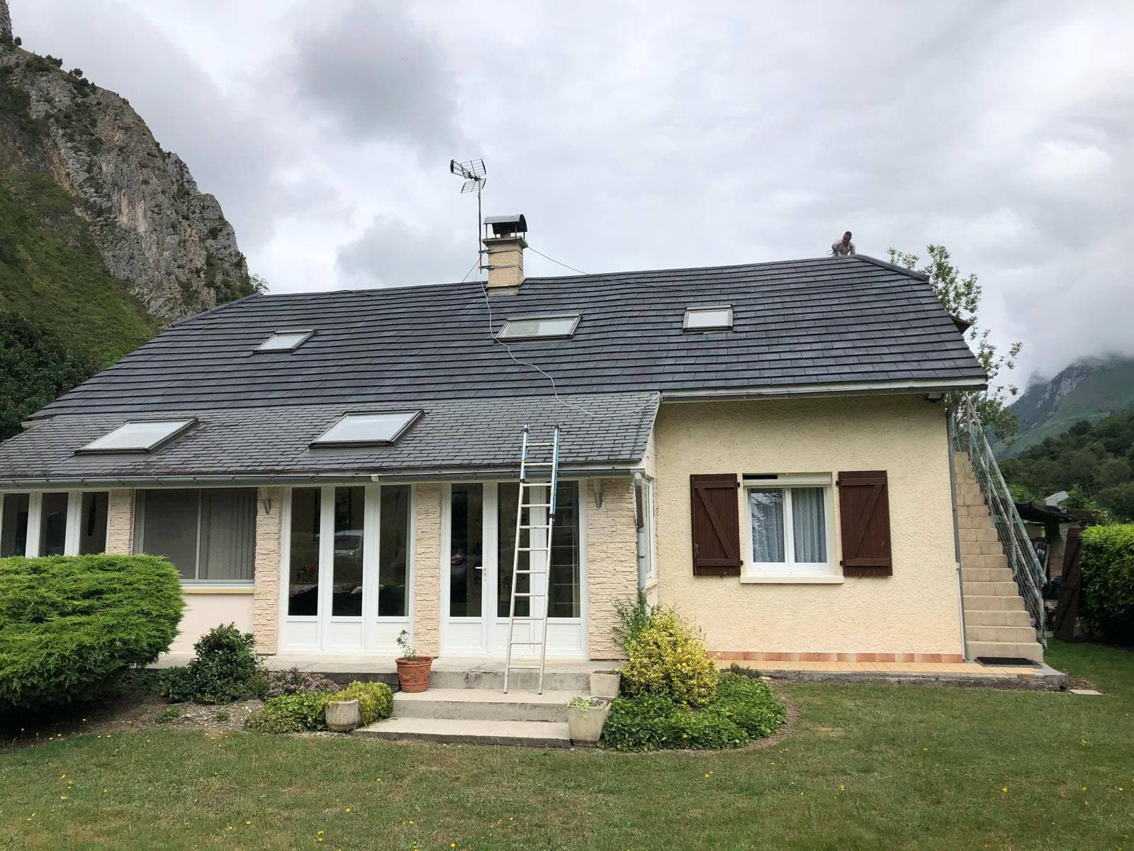 Rénovation de toiture par Sud Services Habitat